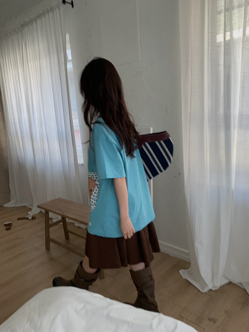 CAMEL-P韓國代購女裝新款真品T恤Came_l 家T恤