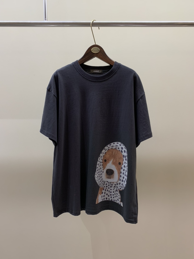 CAMEL-P韓國代購女裝新款真品T恤Came_l 家T恤圖色1