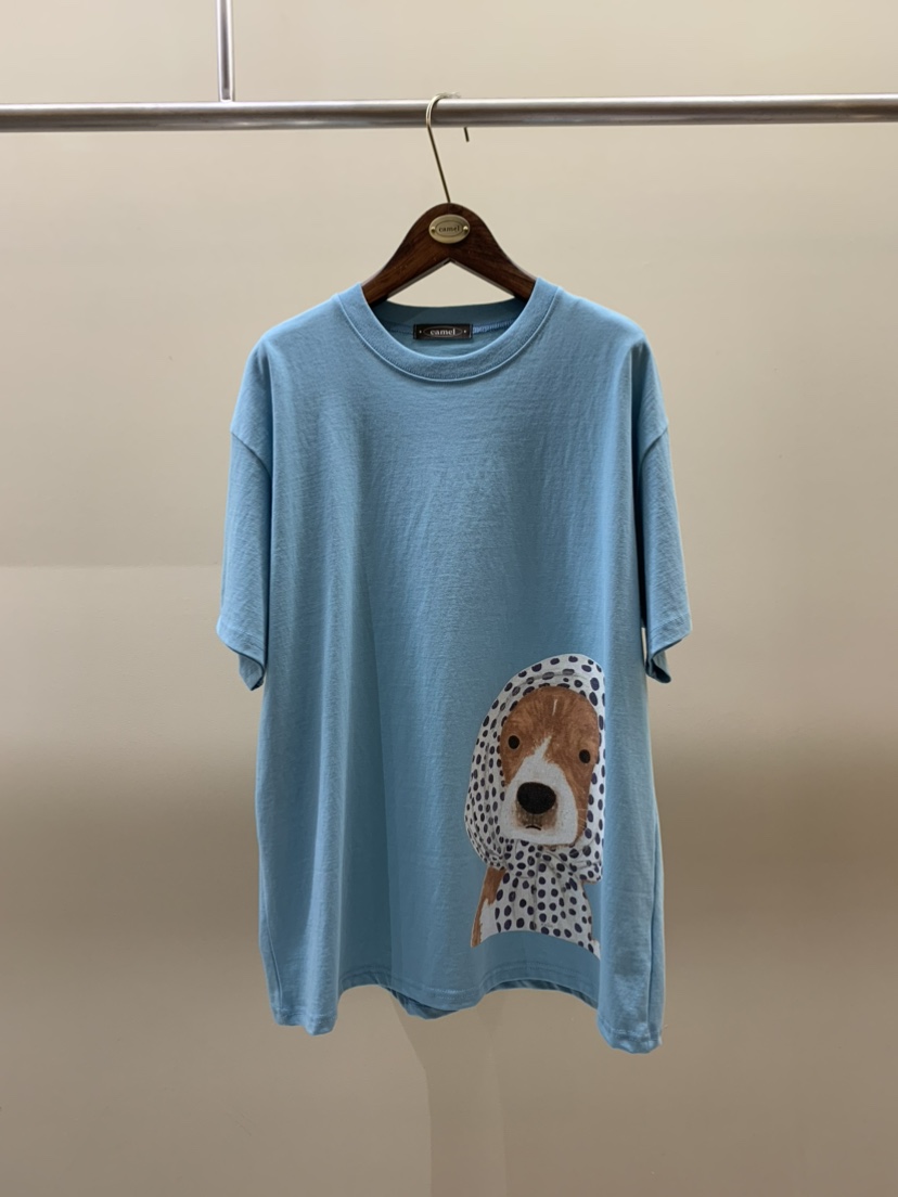 CAMEL-P韓國代購女裝新款真品T恤Came_l 家T恤圖色3