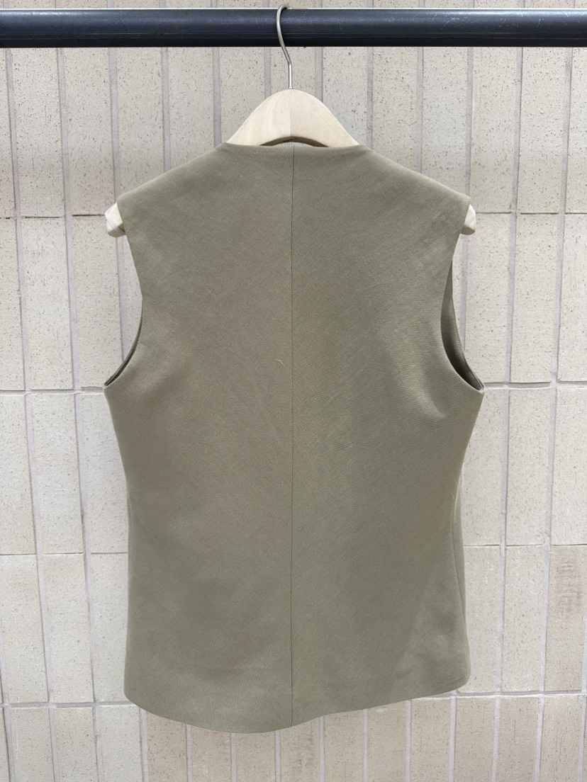 FOSET東大門直郵女裝新款26春夏職業推薦時尚熱賣馬甲亞麻FOSET馬甲