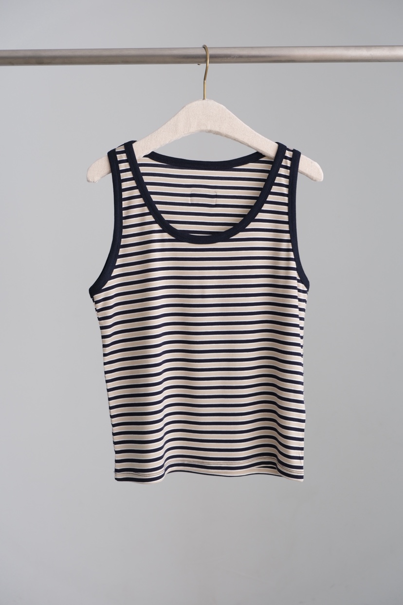 SORBET/FLAT WHITE東大門實拍女士新款26春夏熱賣吊帶背心SORBET/FLAT WHITE吊帶/背心圖色1