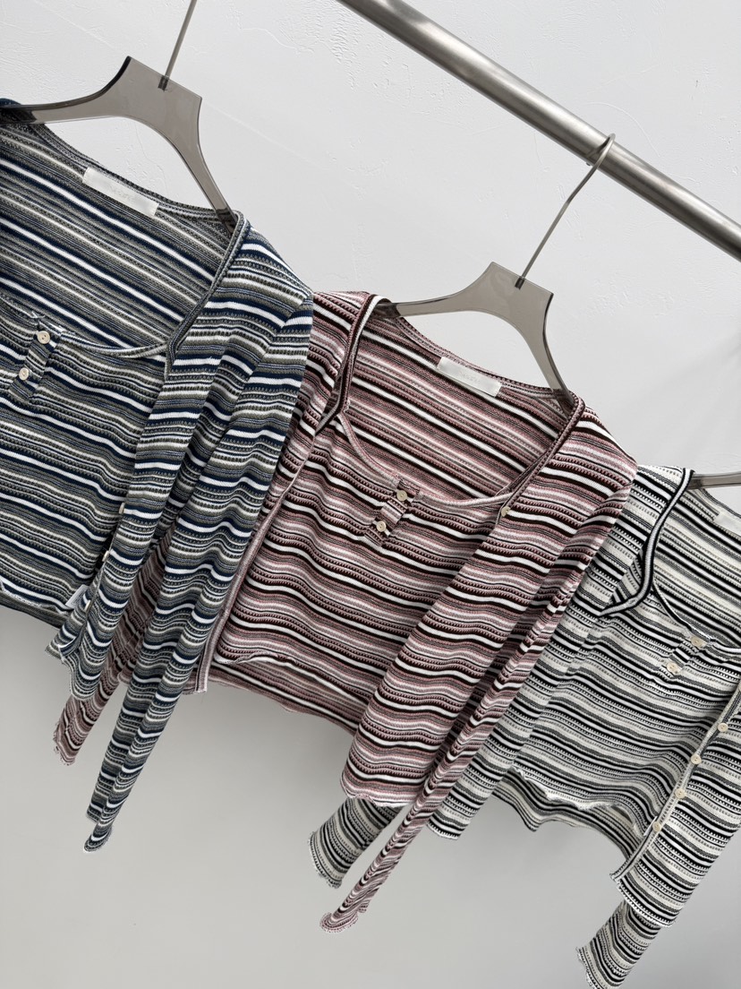 SEARE/PRETZEL韓國代購女士新款26春夏休閑套裝兩件套條紋SEARE/PRETZEL套裝