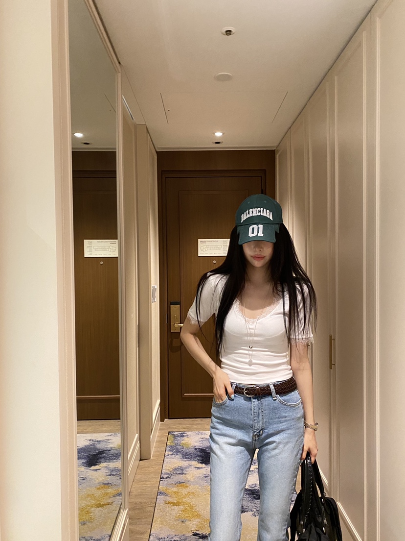 FOUREIGHT東大門直郵女裝新品人氣26春夏休閑時尚職業T恤FOUR EIGHTT恤