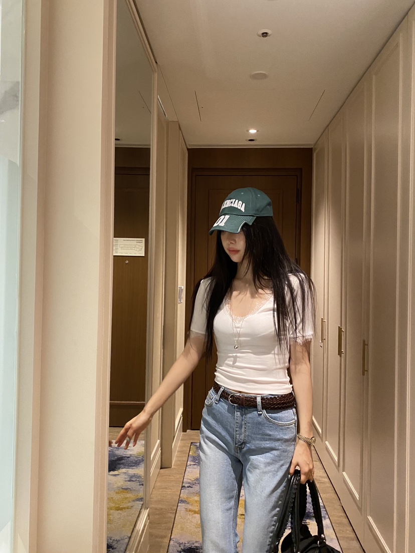 FOUREIGHT東大門直郵女裝新品人氣26春夏休閑時尚職業T恤FOUR EIGHTT恤