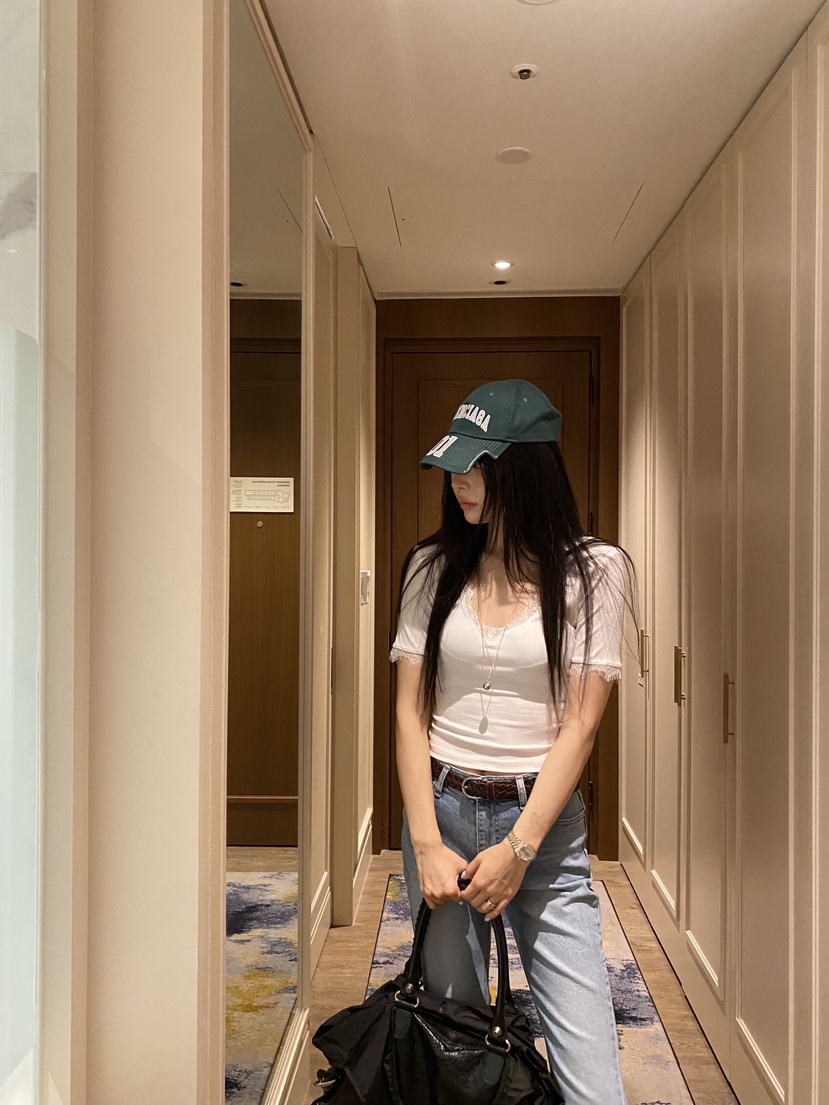 FOUREIGHT東大門直郵女裝新品人氣26春夏休閑時尚職業T恤FOUR EIGHTT恤