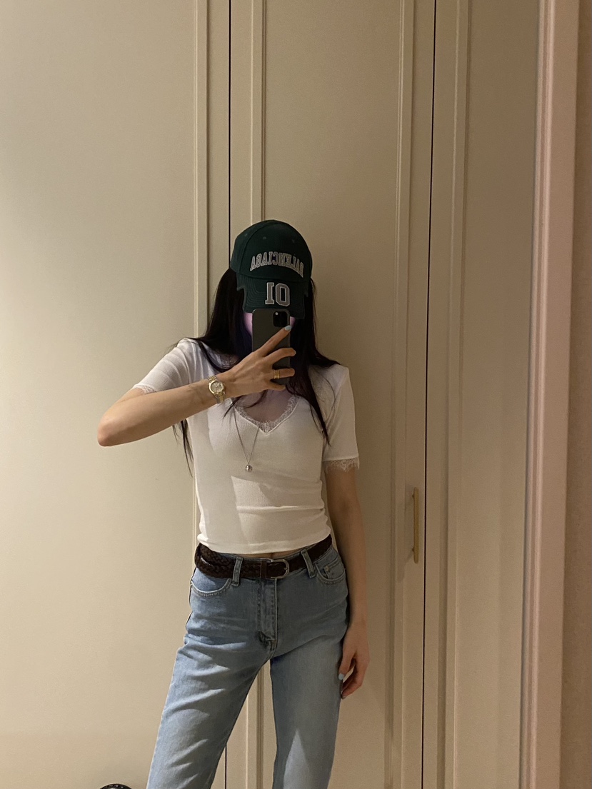 FOUREIGHT東大門直郵女裝新品人氣26春夏休閑時尚職業T恤FOUR EIGHTT恤