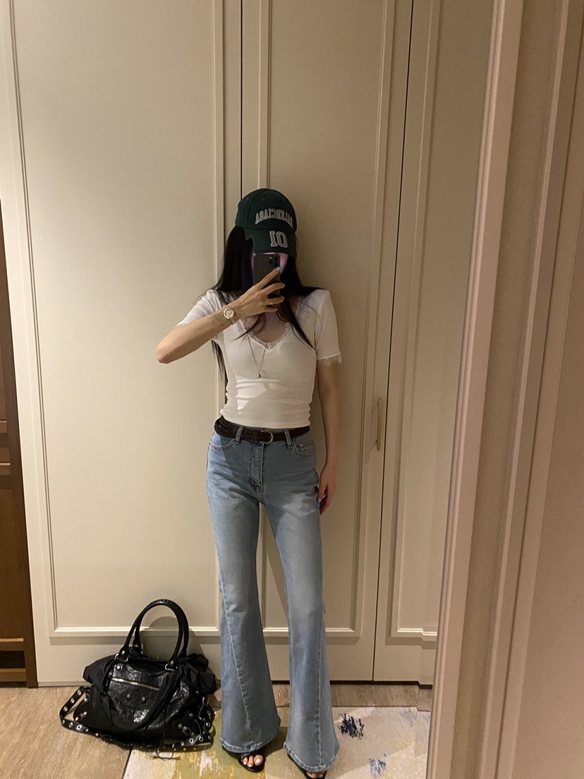 FOUREIGHT東大門直郵女裝新品人氣26春夏休閑時尚職業T恤FOUR EIGHTT恤