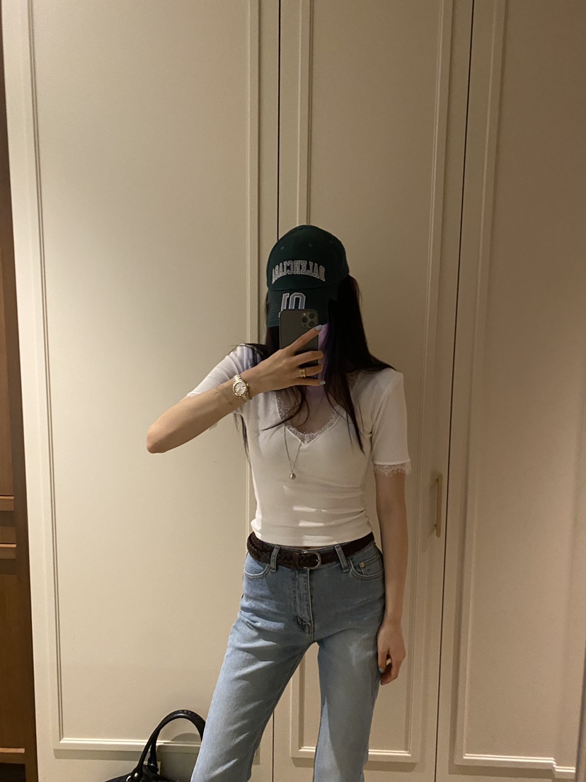 FOUREIGHT東大門直郵女裝新品人氣26春夏休閑時尚職業T恤FOUR EIGHTT恤