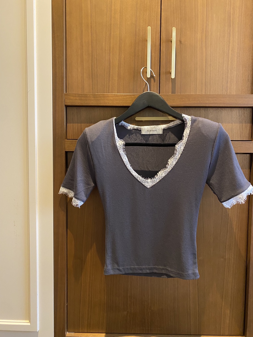 FOUREIGHT東大門直郵女裝新品人氣26春夏休閑時尚職業T恤FOUR EIGHTT恤