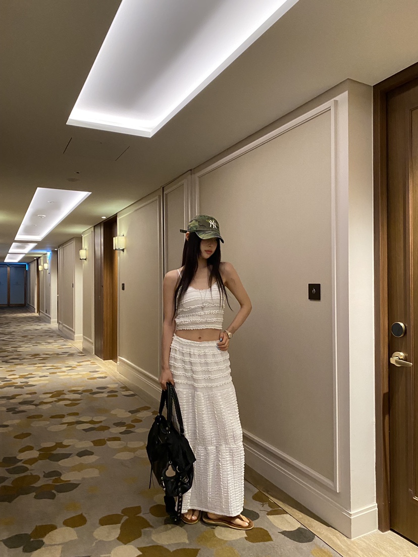 FOUREIGHT東大門直郵女裝新款真品推薦休閑26春夏熱賣長裙FOUR EIGHT長裙