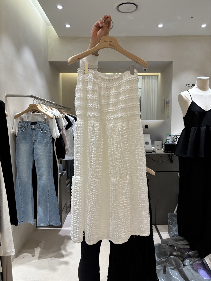 FOUREIGHT東大門直郵女裝新款真品推薦休閑26春夏熱賣長裙FOUR EIGHT長裙圖色1