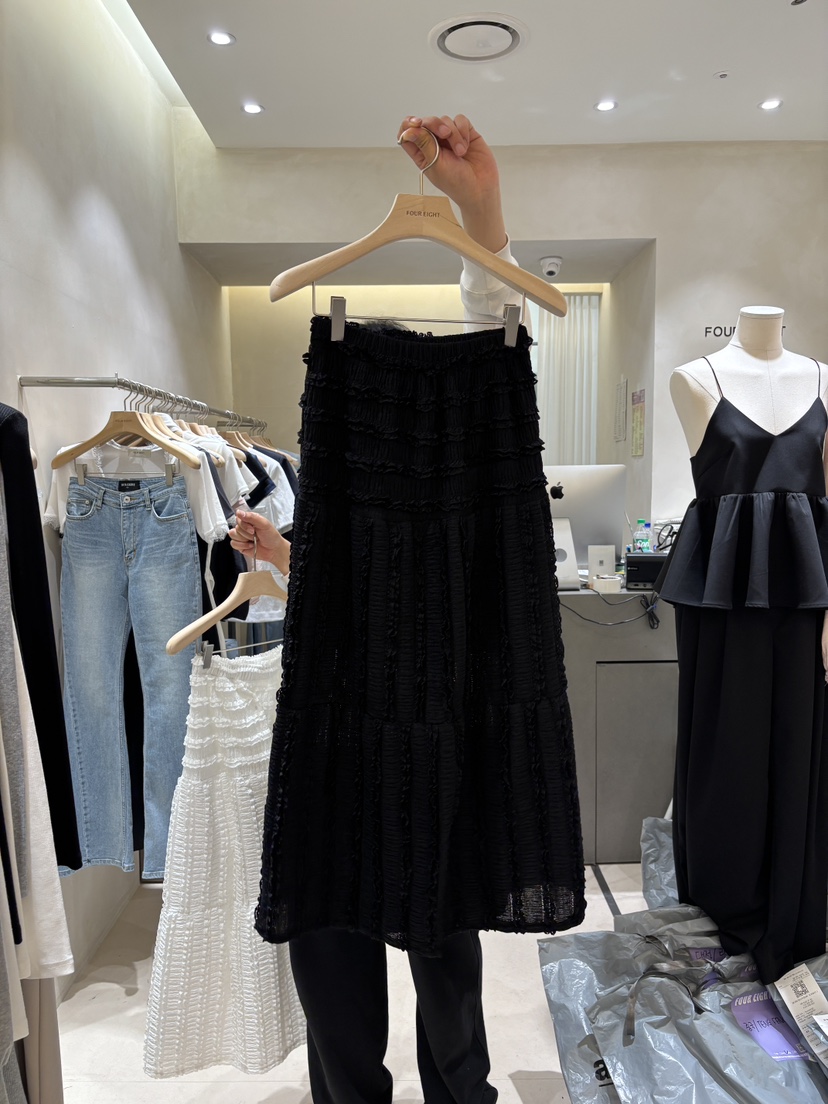 FOUREIGHT東大門直郵女裝新款真品推薦休閑26春夏熱賣長裙FOUR EIGHT長裙圖色2