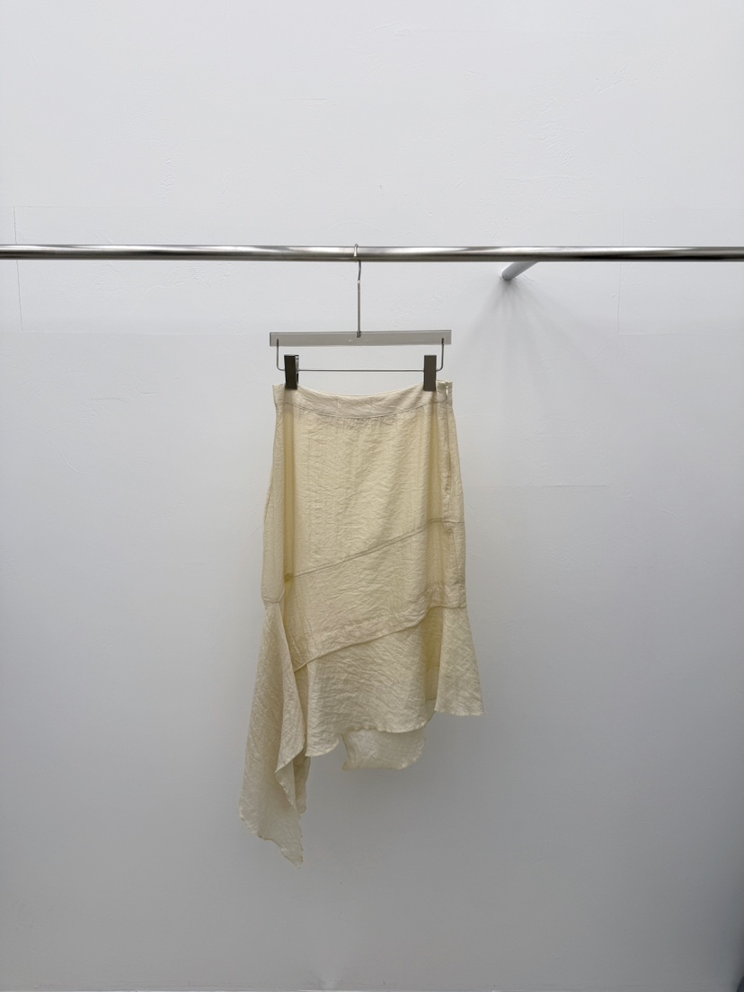 SEARE/PRETZEL韓國代購女裝新款時尚半身裙中短裙不對稱SEARE/PRETZEL半身裙/中短裙