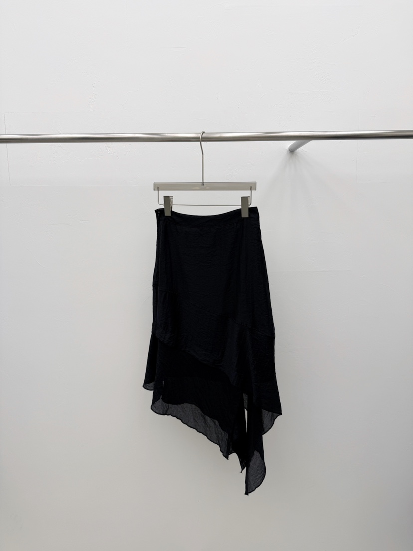 SEARE/PRETZEL韓國代購女裝新款時尚半身裙中短裙不對稱SEARE/PRETZEL半身裙/中短裙圖色2