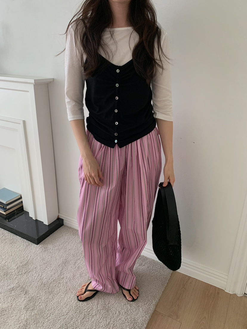 CAMEL-P東大門實拍女士新品真品吊帶背心紐扣Came_l 家吊帶/背心