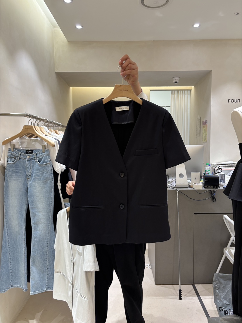 FOUREIGHT東大門代購女士新款推薦時尚熱賣休閑真品人氣夾克FOUR EIGHT夾克圖色2