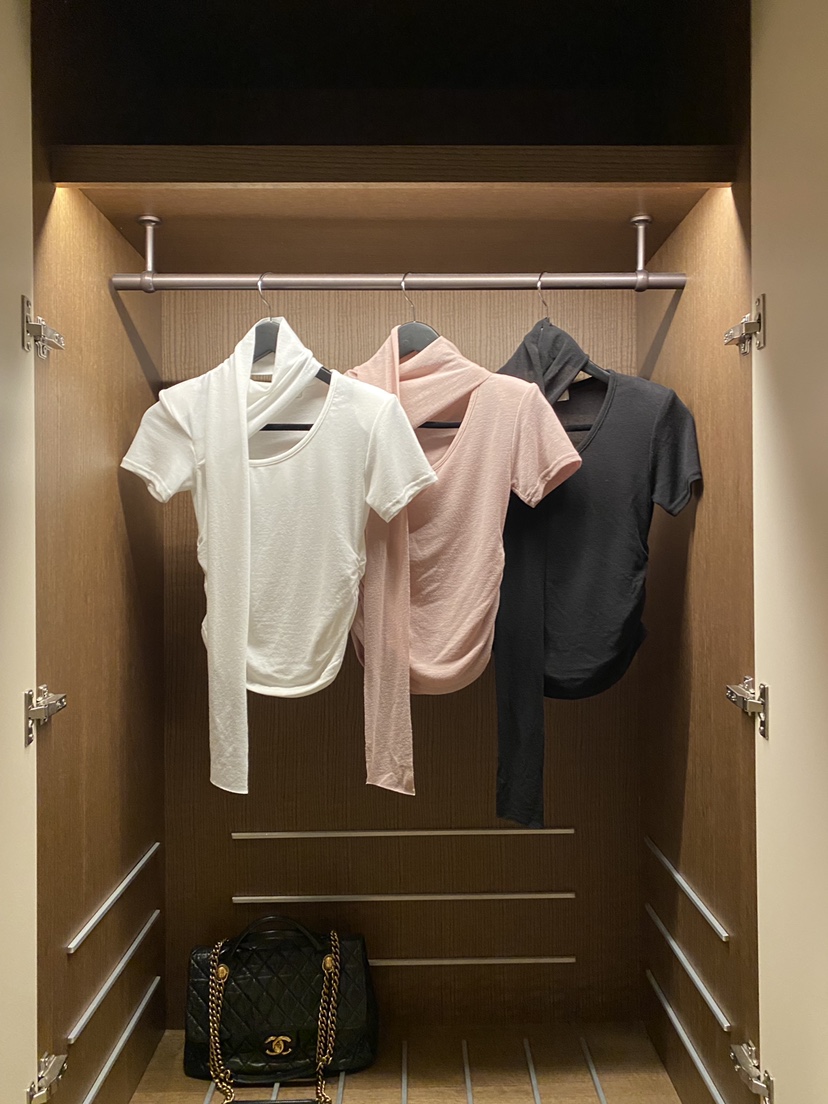 FOUREIGHT東大門代購女裝新品26春夏時尚熱賣休閑T恤圍巾FOUR EIGHTT恤