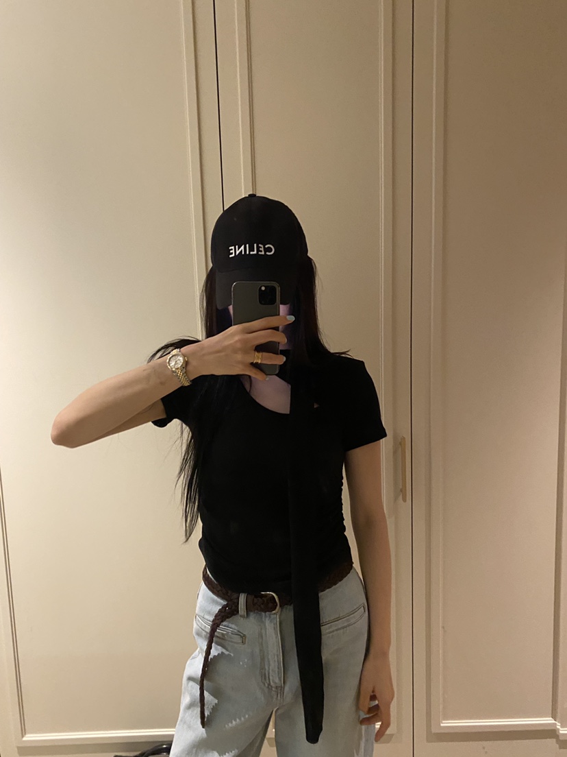 FOUREIGHT東大門代購女裝新品26春夏時尚熱賣休閑T恤圍巾FOUR EIGHTT恤