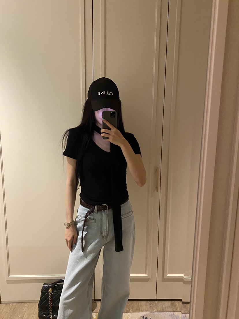 FOUREIGHT東大門代購女裝新品26春夏時尚熱賣休閑T恤圍巾FOUR EIGHTT恤