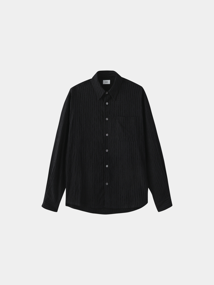 OWN東大門代購女士新款休閑推薦時尚26春夏襯衫蕾絲衫條紋OWN襯衫/蕾絲衫圖色4