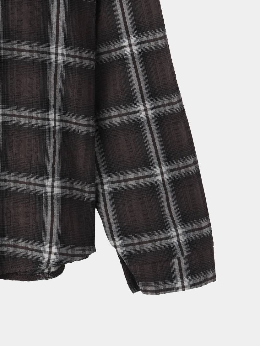 OWN東大門代購女士新品26春夏推薦真品襯衫蕾絲衫連帽衫格紋OWN襯衫/蕾絲衫