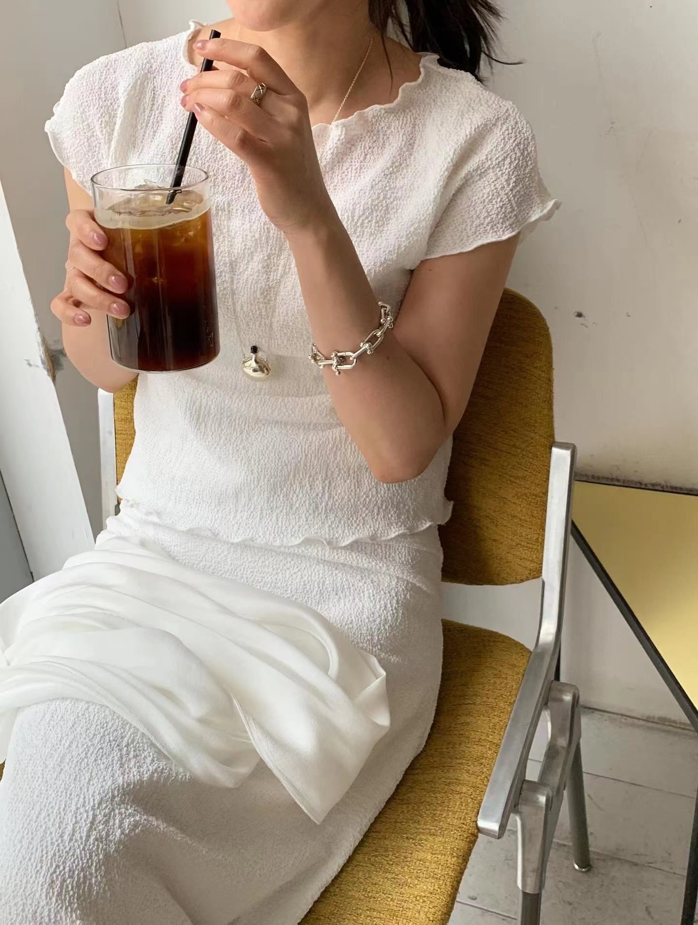 LONDON LACE-런던레이스-T韓國直郵女裝新品時尚襯衫蕾絲衫LONDON LACE襯衫/蕾絲衫