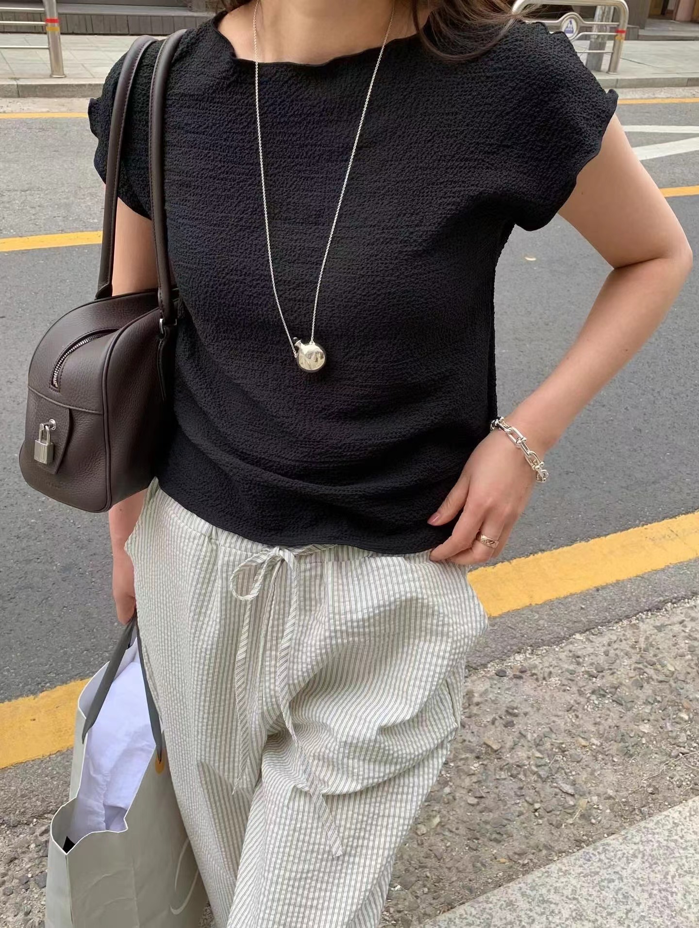 LONDON LACE-런던레이스-T韓國直郵女裝新品時尚襯衫蕾絲衫LONDON LACE襯衫/蕾絲衫圖色2