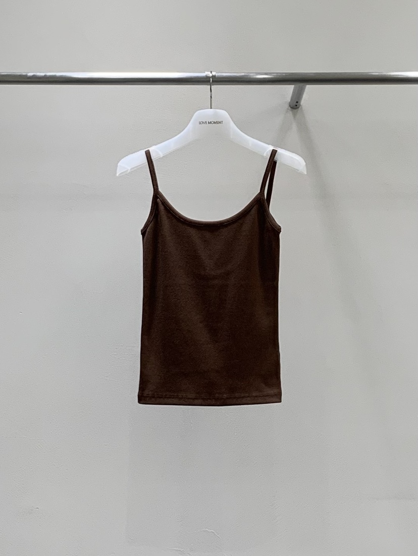 LOVE MOMENT東大門直郵女士新品26春夏人氣職業吊帶背心LOVE MOMENT吊帶/背心圖色3