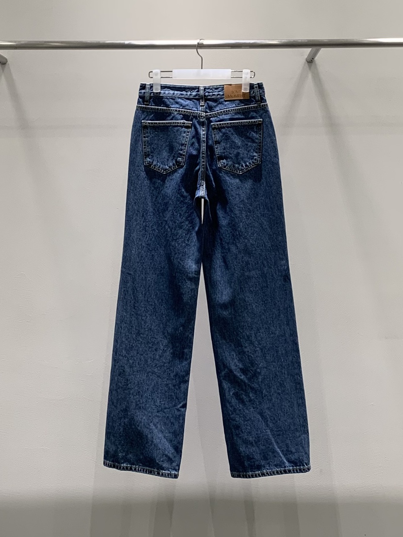 LOVE MOMENT韓國代購女士新款真品人氣推薦26春夏牛仔褲LOVE MOMENT牛仔褲