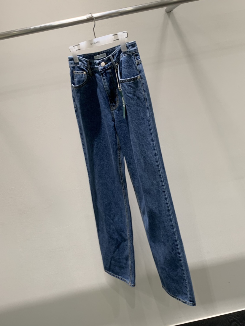 LOVE MOMENT韓國代購女士新款真品人氣推薦26春夏牛仔褲LOVE MOMENT牛仔褲