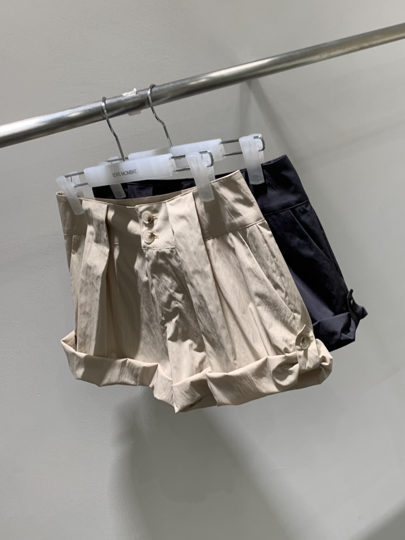 LOVE MOMENT東大門代購女士新品休閑職業時尚真品26春夏短褲LOVE MOMENT短褲