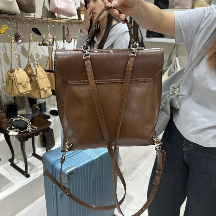 DEAR M韓國東大門代購女裝新品人氣熱賣休閑推薦雙肩背包DEAR M雙肩背包