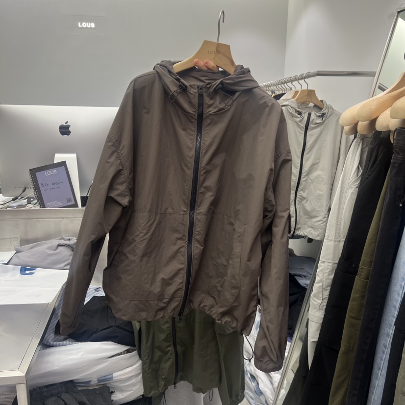 LOUS韓國代購女裝新款休閑推薦26春夏人氣時尚夾克男女同款LOUS夾克圖色2
