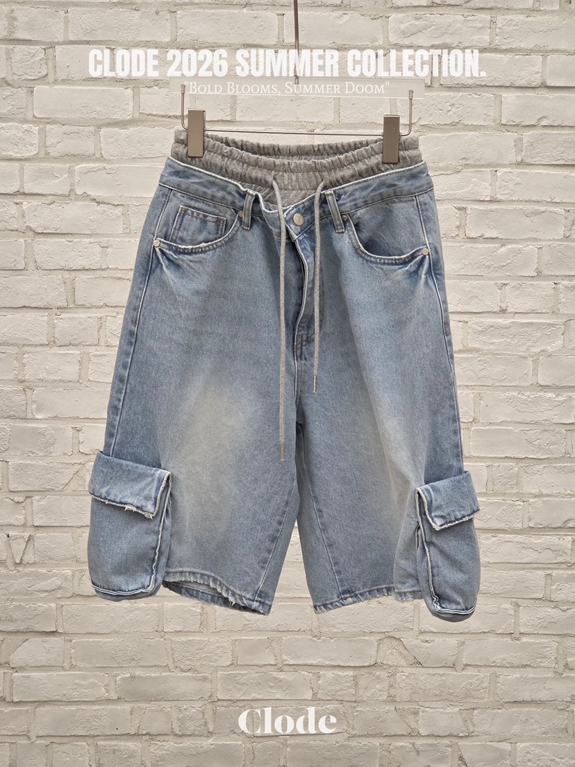 CLODE韓國代購女士新款休閑人氣職業熱賣26春夏時尚短褲工裝CLODE短褲圖色2