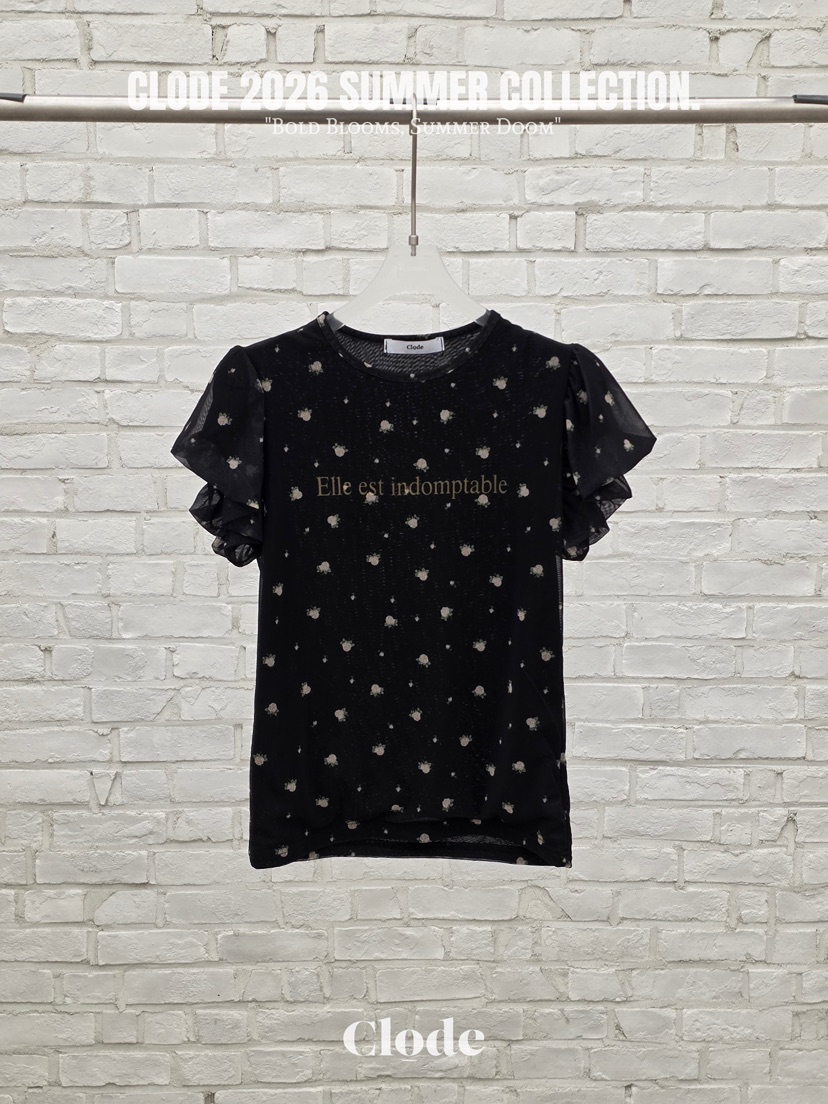 CLODE韓國代購女士新款推薦職業人氣熱賣休閑26春夏時尚T恤CLODET恤圖色3