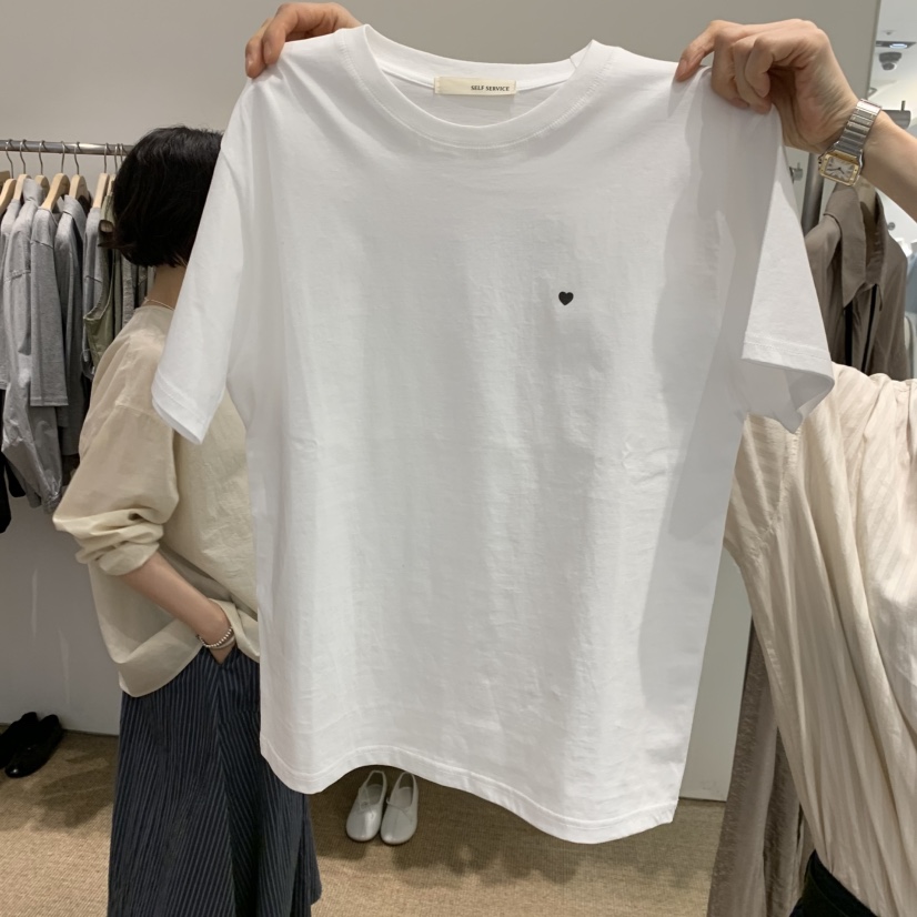 SELF SERVICE韓國東大門直郵女裝新品休閑人氣熱賣推薦T恤SELF SERVICET恤圖色4