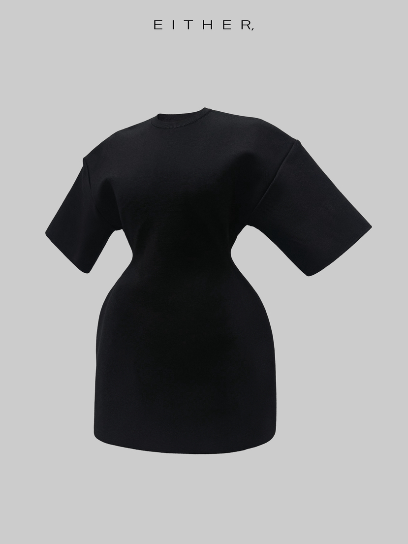 EITHER韓國東大門代購女裝新品職業26春夏推薦時尚連衣裙EITHER連衣裙