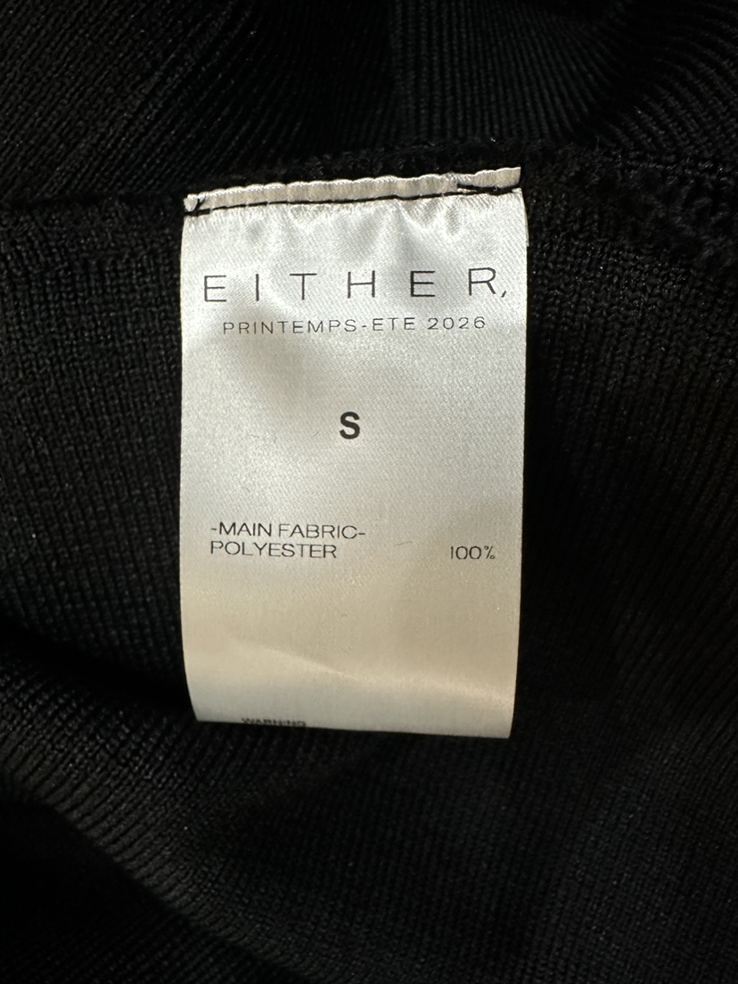 EITHER韓國東大門代購女裝新品職業26春夏推薦時尚連衣裙EITHER連衣裙