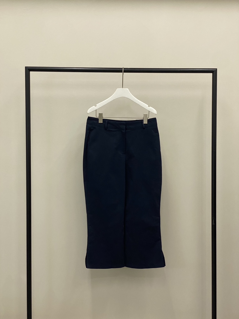 MUCH MORE/JACKPOT韓國東大門直郵女裝新品職業休閑休閑褲MUCH MORE/JACKPOT休閑褲圖色3深藍色