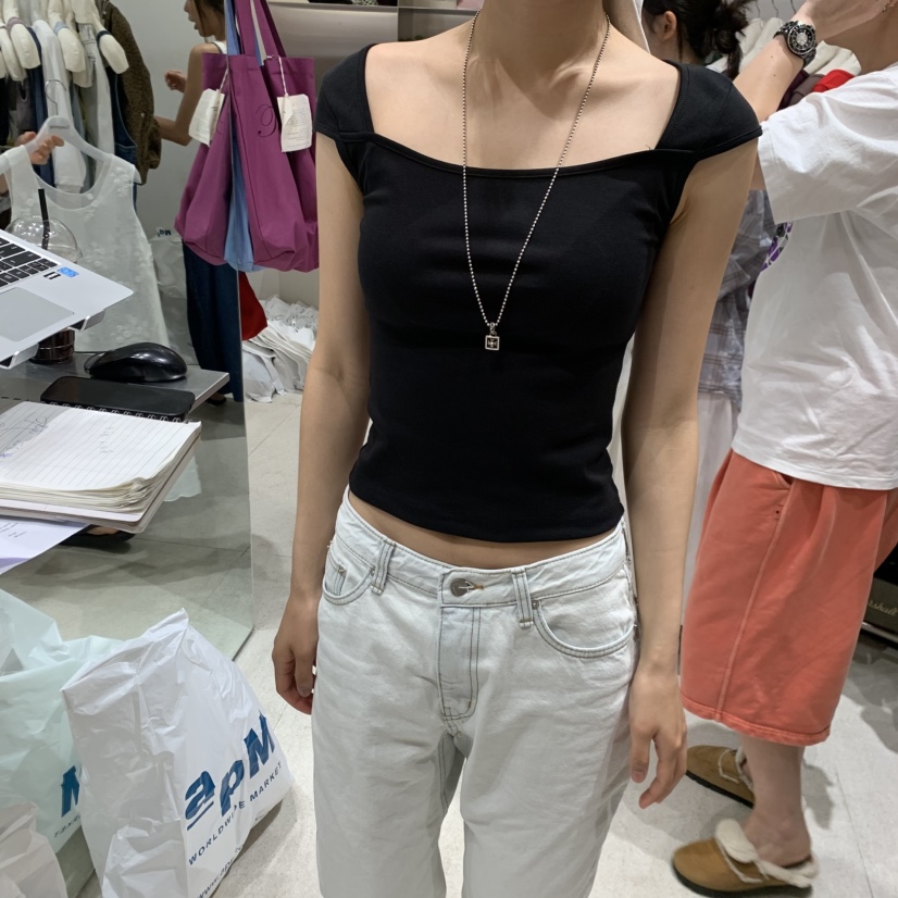 TEMPTING韓國直郵女士新款休閑人氣時尚職業推薦熱賣26春夏T恤TEMPTINGT恤圖色8