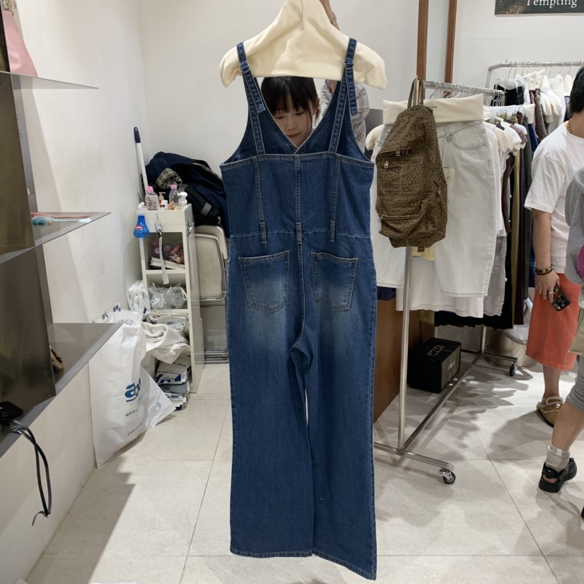 TEMPTING韓國直郵女士新款推薦休閑人氣職業熱賣時尚背帶褲TEMPTING背帶褲