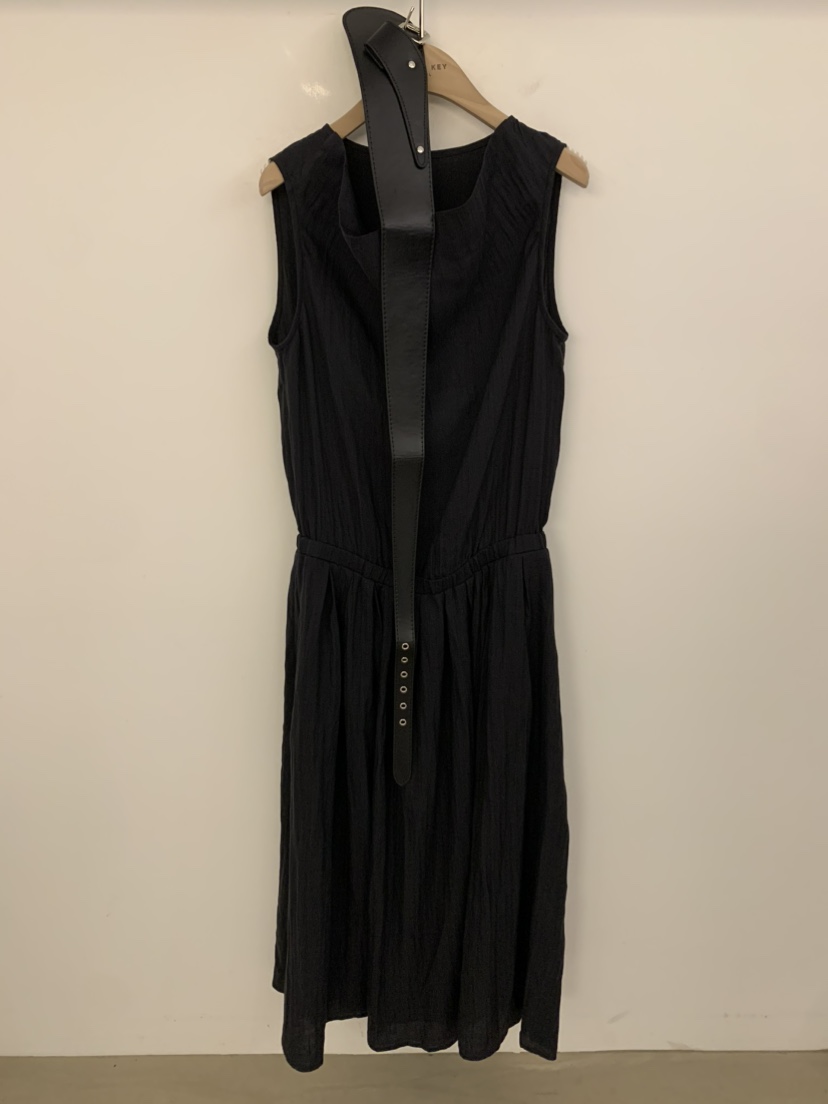 UNDER KEY韓國直郵女裝新品熱賣休閑人氣時尚連衣裙含腰帶UNDER KEY連衣裙圖色3