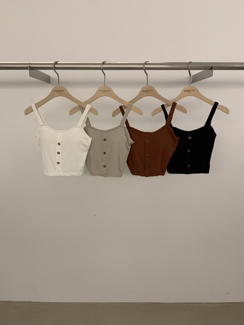 UNDER KEY韓國代購女裝新款休閑時尚熱賣人氣推薦吊帶背心UNDER KEY吊帶/背心