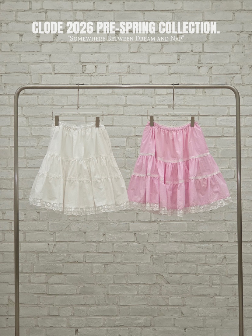 CLODE韓國代購女裝新款26春夏推薦休閑職業人氣半身裙中短裙CLODE半身裙/中短裙