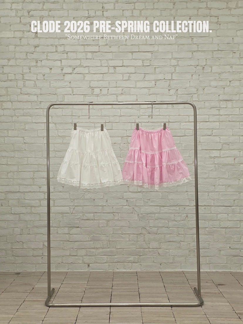 CLODE韓國代購女裝新款26春夏推薦休閑職業人氣半身裙中短裙CLODE半身裙/中短裙