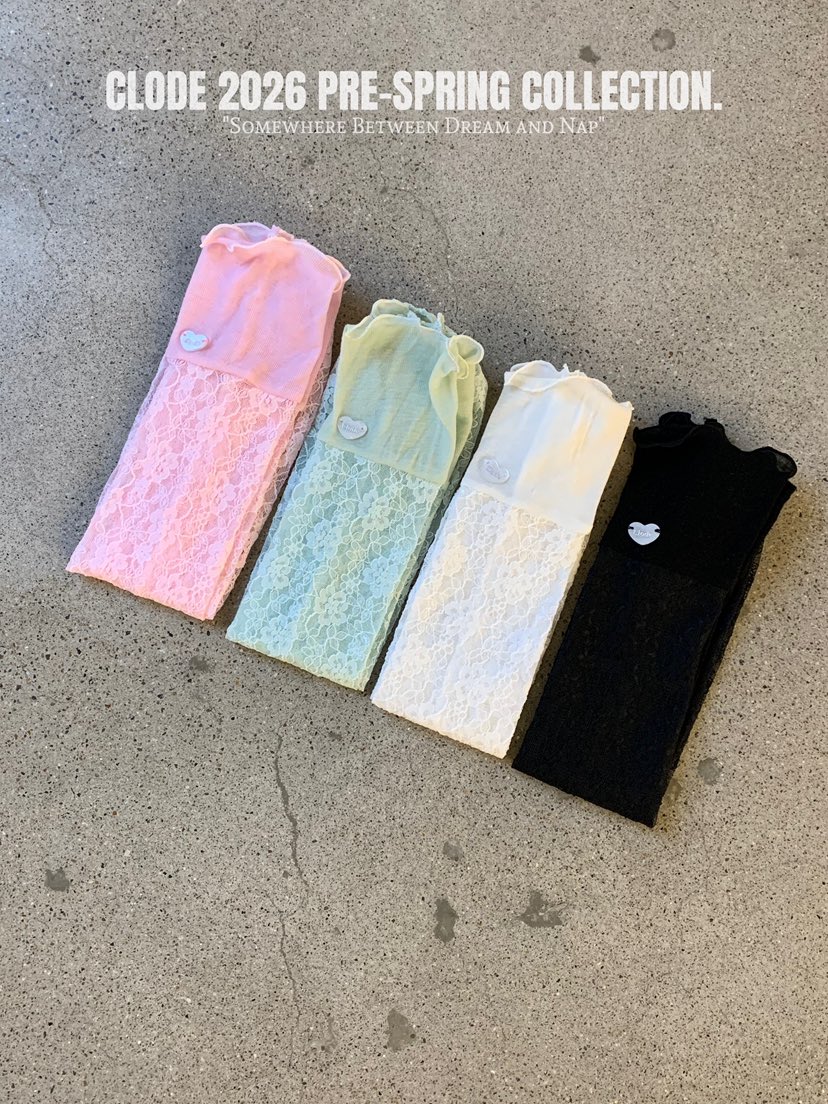 CLODE韓國東大門直郵女士新款熱賣職業人氣26春夏襪子蕾絲CLODE襪子圖色1