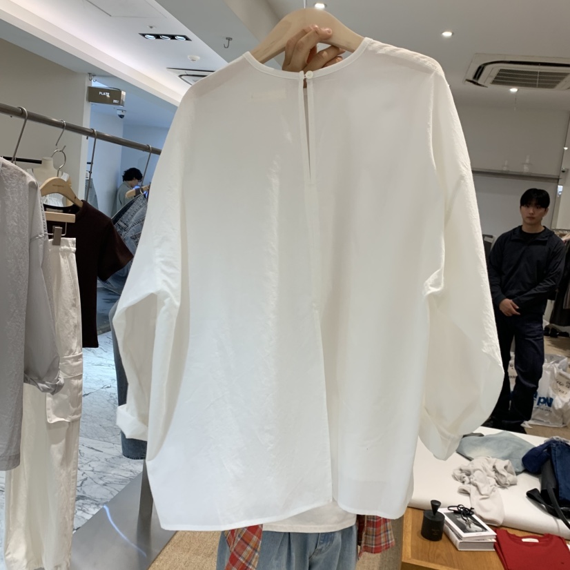 SELF SERVICE韓國直郵女士新款26春夏職業推薦襯衫蕾絲衫SELF SERVICE襯衫/蕾絲衫