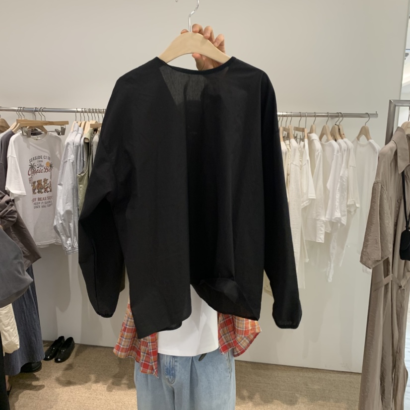 SELF SERVICE韓國直郵女士新款26春夏職業推薦襯衫蕾絲衫SELF SERVICE襯衫/蕾絲衫圖色1