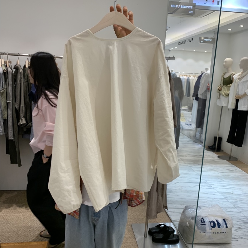 SELF SERVICE韓國直郵女士新款26春夏職業推薦襯衫蕾絲衫SELF SERVICE襯衫/蕾絲衫圖色3