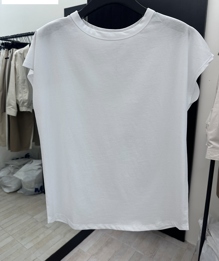 MOANI韓國東大門代購女裝新品人氣推薦26春夏休閑T恤絲質MOANIT恤圖色1